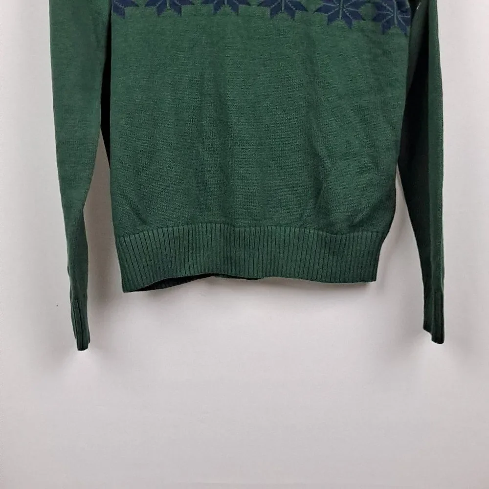 Gap Mens snowflake sweater NWOT